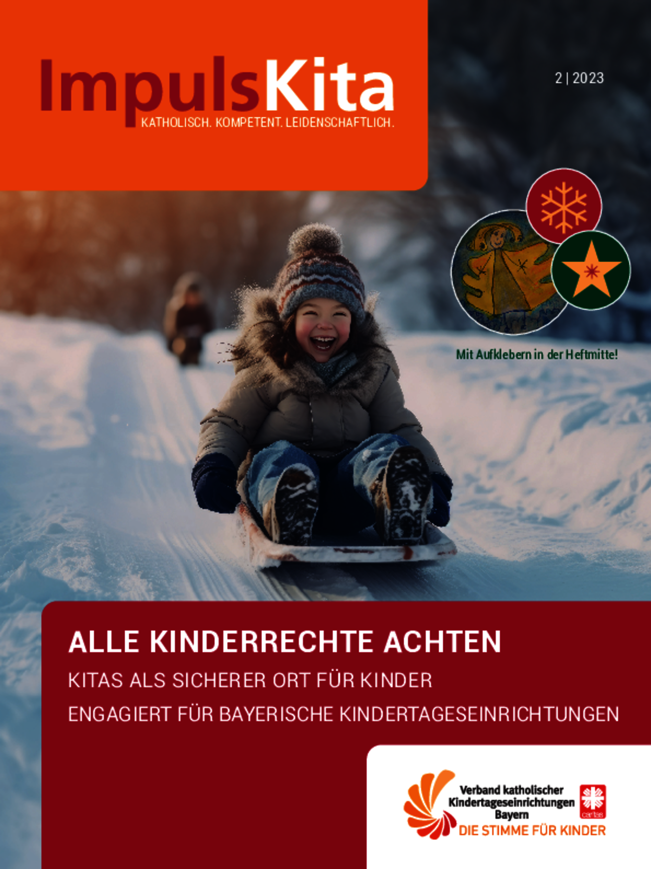 Titelbild ImpulsKita Magazin 2/2023 - Copyright Verband kath. Kindertageseinrichtungen Bayern e.V.